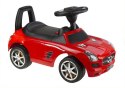 Jeździk Mercedes SLS AMG Pchacz Dla Dziecka Oparcie Schowek Czerwony LEAN CARS