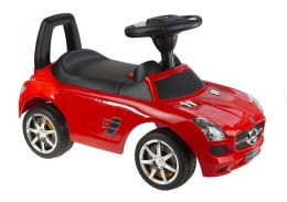 Jeździk Mercedes SLS AMG Pchacz Dla Dziecka Oparcie Schowek Czerwony LEAN CARS