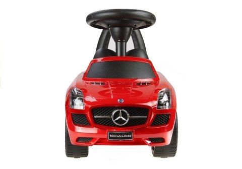 Jeździk Mercedes SLS AMG Pchacz Dla Dziecka Oparcie Schowek Czerwony LEAN CARS