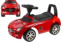 Jeździk Mercedes SLS AMG Pchacz Dla Dziecka Oparcie Schowek Czerwony LEAN CARS