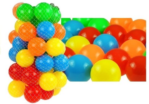Piłki Do Suchego Basenu W Siatce 50 szt 7cm LEAN Toys