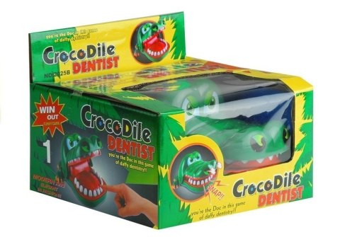 Rodzinna Gra Zręcznościowa Krokodyl u Dentysty LEAN Toys