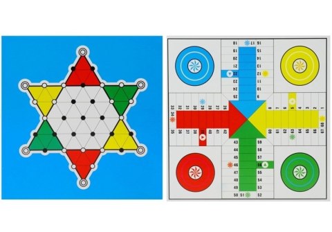 Zestaw Gier Rodzinnych 18w1 Szachy Magnetyczna Szachownica LEAN Toys