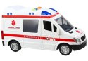 Auto Karetka Pogotowia Ambulans Efekty Gra Świeci LEAN Toys