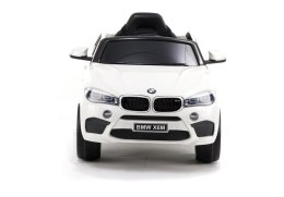 Auto na Akumulator BMW X6 SUV Światła LED MP3 Samchód Pojazd Biały LEAN CARS