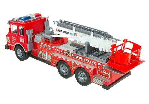 Duży Zestaw Straż Pożarna Wóz Strażacki Figurki Quad Kask Dla Dziecka LEAN Toys