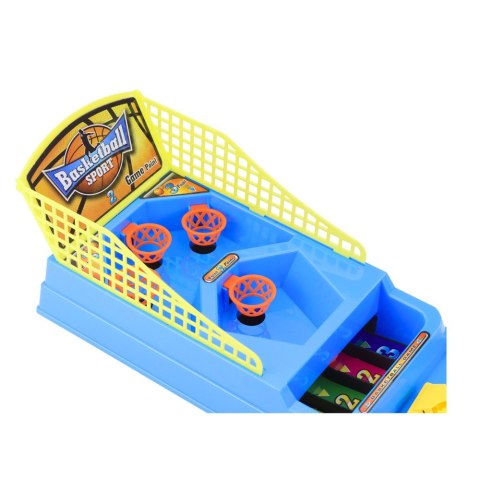 Gra Zręcznościowa Rodzinna Mini Koszykówka Wyrzutnia Piłek LEAN Toys