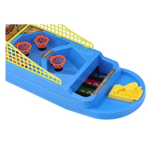 Gra Zręcznościowa Rodzinna Mini Koszykówka Wyrzutnia Piłek LEAN Toys
