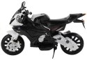 Motor Na Akumulator BMW S1000RR Dla Dzieci Srebrny Trójkołowy LEAN CARS