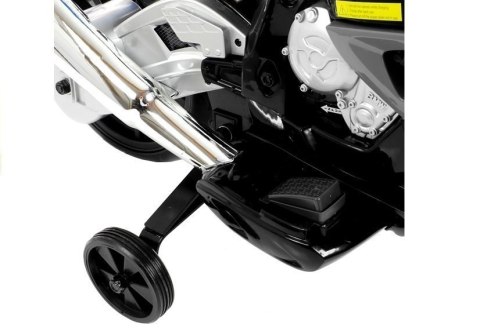 Motor Na Akumulator BMW S1000RR Dla Dzieci Srebrny Trójkołowy LEAN CARS