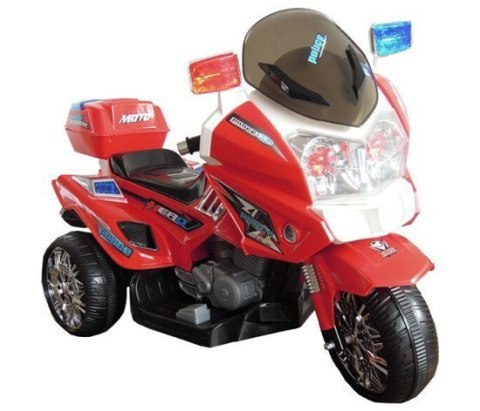 Motor Na Akumulator CH815 Dla Dzieci Czerwony Światła Led Dźwięki LEAN CARS