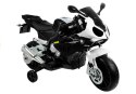 Motor Na Akumulator BMW S1000RR Dla Dzieci Czarny Trójkołowy LEAN CARS