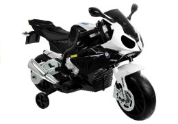 Motor Na Akumulator BMW S1000RR Dla Dzieci Czarny Trójkołowy LEAN CARS
