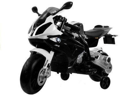 Motor Na Akumulator BMW S1000RR Dla Dzieci Czarny Trójkołowy LEAN CARS
