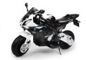 Motor Na Akumulator BMW S1000RR Dla Dzieci Czarny Trójkołowy LEAN CARS