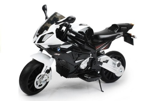 Motor Na Akumulator BMW S1000RR Dla Dzieci Czarny Trójkołowy LEAN CARS
