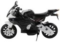 Motor Na Akumulator BMW S1000RR Dla Dzieci Czarny Trójkołowy LEAN CARS