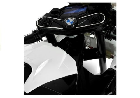 Motor Na Akumulator BMW S1000RR Dla Dzieci Czarny Trójkołowy LEAN CARS