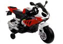Motor Na Akumulator BMW S1000RR Dla Dzieci Czerwony Trójkołowy LEAN CARS