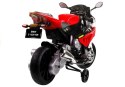 Motor Na Akumulator BMW S1000RR Dla Dzieci Czerwony Trójkołowy LEAN CARS