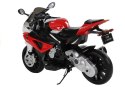 Motor Na Akumulator BMW S1000RR Dla Dzieci Czerwony Trójkołowy LEAN CARS