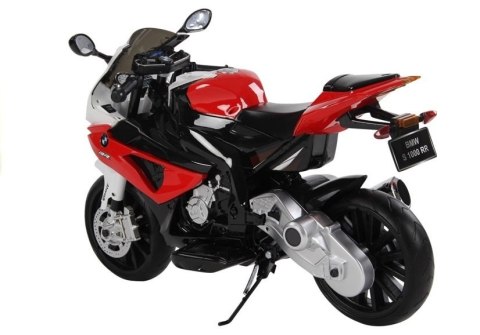 Motor Na Akumulator BMW S1000RR Dla Dzieci Czerwony Trójkołowy LEAN CARS