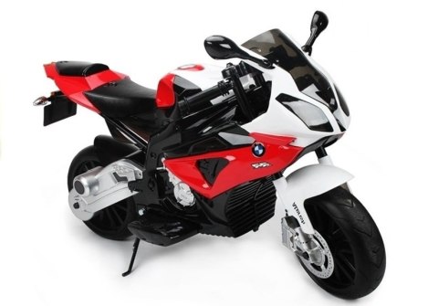 Motor Na Akumulator BMW S1000RR Dla Dzieci Czerwony Trójkołowy LEAN CARS