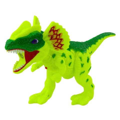 Projektor Dinozaur Do Rysowania Malowania 18 Obrazków Pisaki 2w1 LEAN Toys