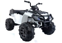 Quad Na Akumulator BDM 0909 Dla Dzieci Światła LED MP3 Biały 24V LEAN CARS