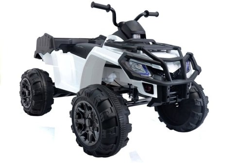 Quad Na Akumulator BDM 0909 Dla Dzieci Światła LED MP3 Biały 24V LEAN CARS