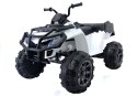 Quad Na Akumulator BDM 0909 Dla Dzieci Światła LED MP3 Biały 24V LEAN CARS