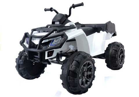Quad Na Akumulator BDM 0909 Dla Dzieci Światła LED MP3 Biały 24V LEAN CARS