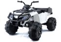 Quad Na Akumulator BDM 0909 Dla Dzieci Światła LED MP3 Biały 24V LEAN CARS