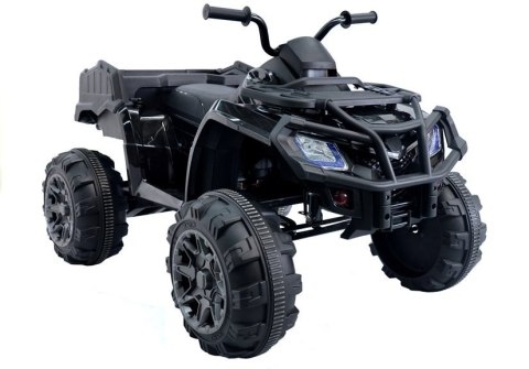 Quad Na Akumulator BDM 0909 Pojazd Dla Dzieci Światła LED MP3 Czarny 24V LEAN CARS