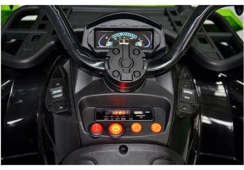 Quad Na Akumulator BDM 0909 Pojazd Dla Dzieci Światła LED MP3 Czerowny 24V LEAN CARS