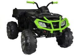 Quad Na Akumulator BDM 0909 Pojazd Dla Dzieci Światła LED MP3 Zielony 24V LEAN CARS