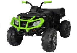 Quad Na Akumulator BDM 0909 Pojazd Dla Dzieci Światła LED MP3 Zielony 24V LEAN CARS