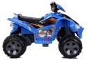 Quad Pojazd Na Akumulator Dla Dziecka Terenowy Światła LED MP3 Niebieski LEAN CARS