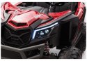 Auto na Akumulator Buggy UTV-MX Czerwony Spider Lakier LEAN CARS