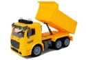 Zestaw Wywrotka 1:14 Znaki Drogowe Światła Fotoradar Żółta LEAN Toys