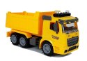 Zestaw Wywrotka 1:14 Znaki Drogowe Światła Fotoradar Żółta LEAN Toys