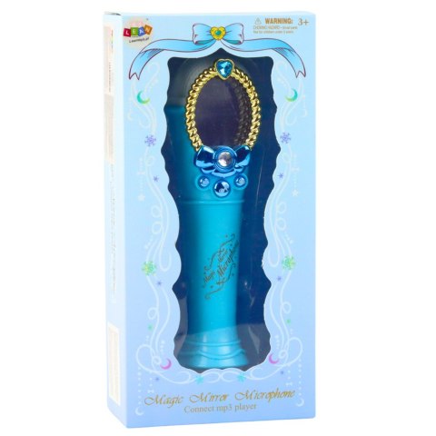 Magiczne Lustro Z Mikrofonem USB MP3 Światła Dźwięki Niebieski LEAN Toys