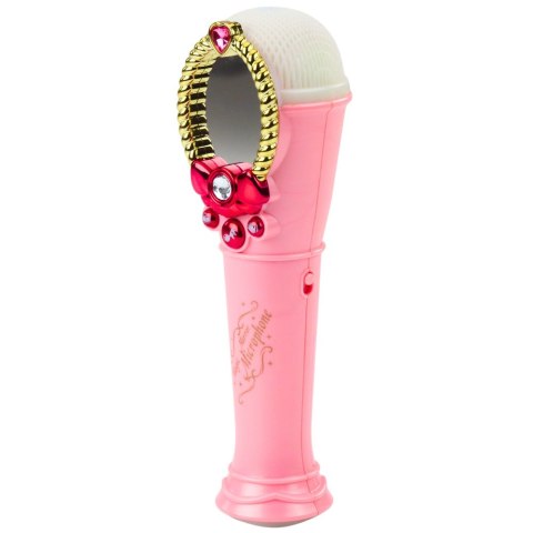 Magiczne Lustro Z Mikrofonem USB MP3 Światła Dźwięki Różowy LEAN Toys