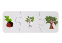 Puzzle Edukacyjne Układanka Nauka 10 Połączeń LEAN TOYS