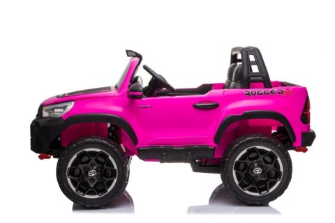 Auto Na Akumulator Toyota Hilux Różowy LEAN CARS