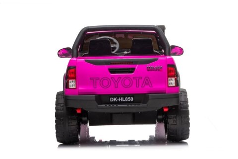 Auto Na Akumulator Toyota Hilux Różowy LEAN CARS