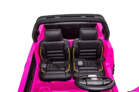 Auto Na Akumulator Toyota Hilux Różowy LEAN CARS