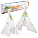 Domek Namiot Dla Dzieci Tipi Indiański Chmurki Wodoodporny Ogród LEAN Toys