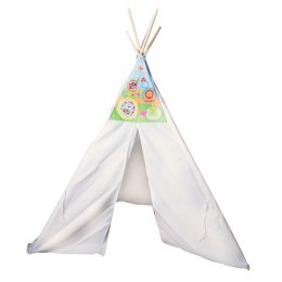 Domek Namiot Dla Dzieci Tipi Indiański Chmurki Wodoodporny Ogród LEAN Toys