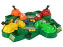 Gra Planszowa Zręcznościowa Głodne Żabki Kulki Dźwignia LEAN Toys